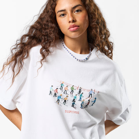 Winter1 / Ski Club Tee - White