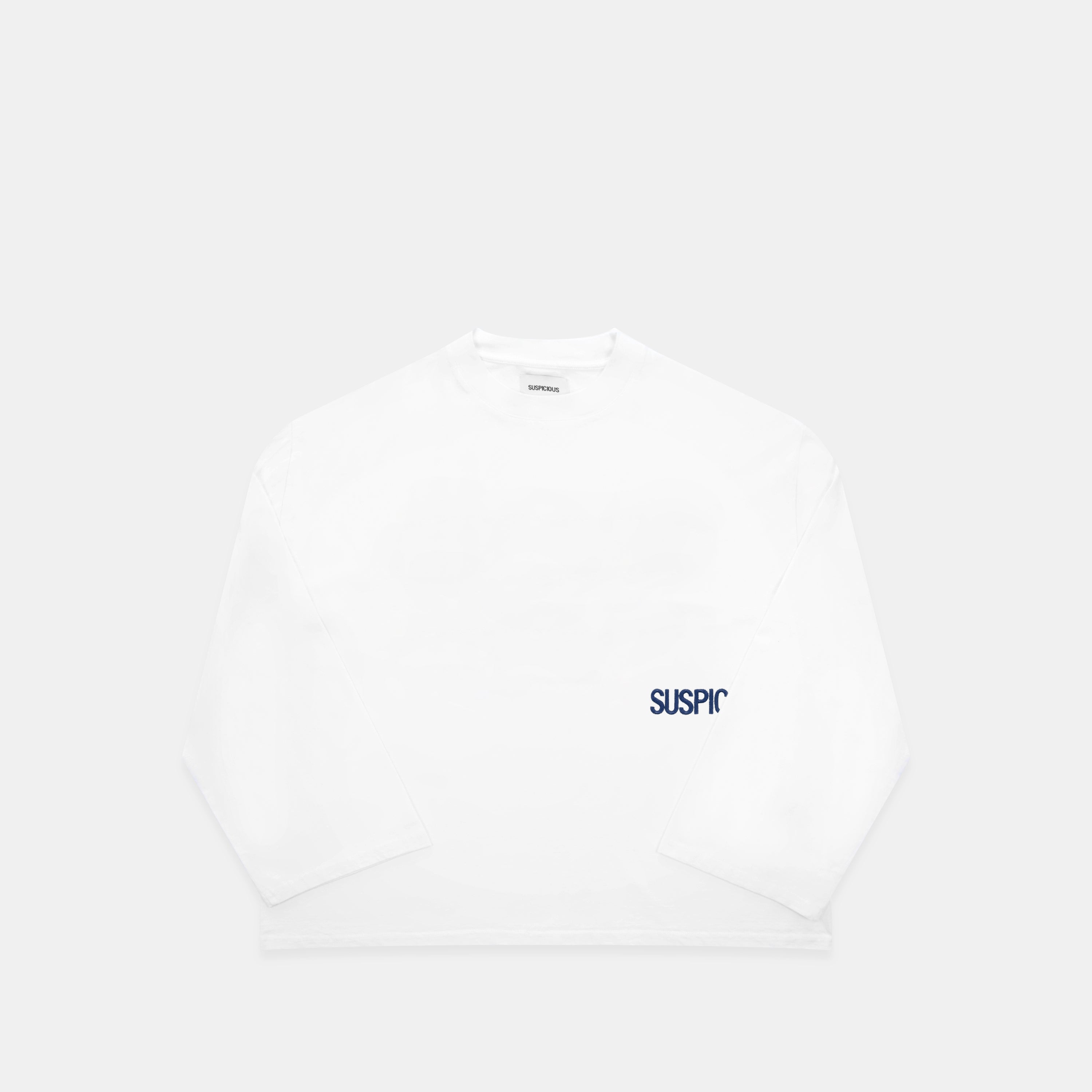 Core Longsleeve - White – Suspicious Antwerp