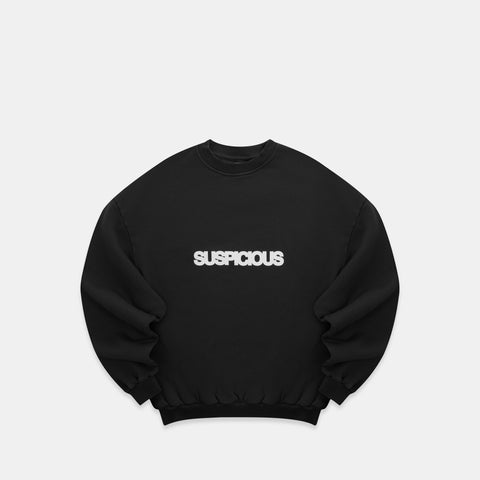 Winter 5 / Solid Crewneck - Black