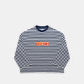 Bestsellers Variants / Solid Striped Longsleeve - Coastal Blue
