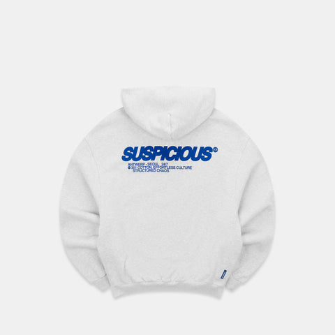 +351 Cotton / Structured Chaos Hoodie - Ash