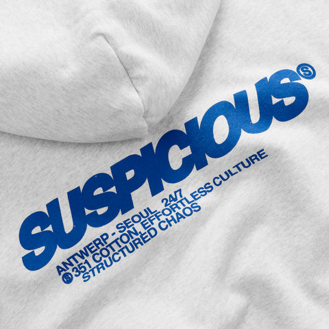 +351 Cotton / Structured Chaos Hoodie - Ash