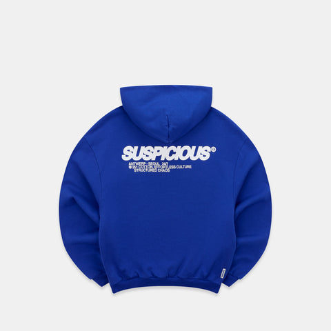 +351 Cotton / Structured Chaos Hoodie - Big Blue