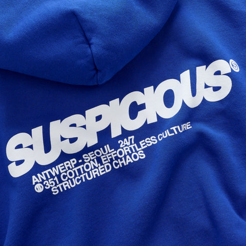+351 Cotton / Structured Chaos Hoodie - Big Blue