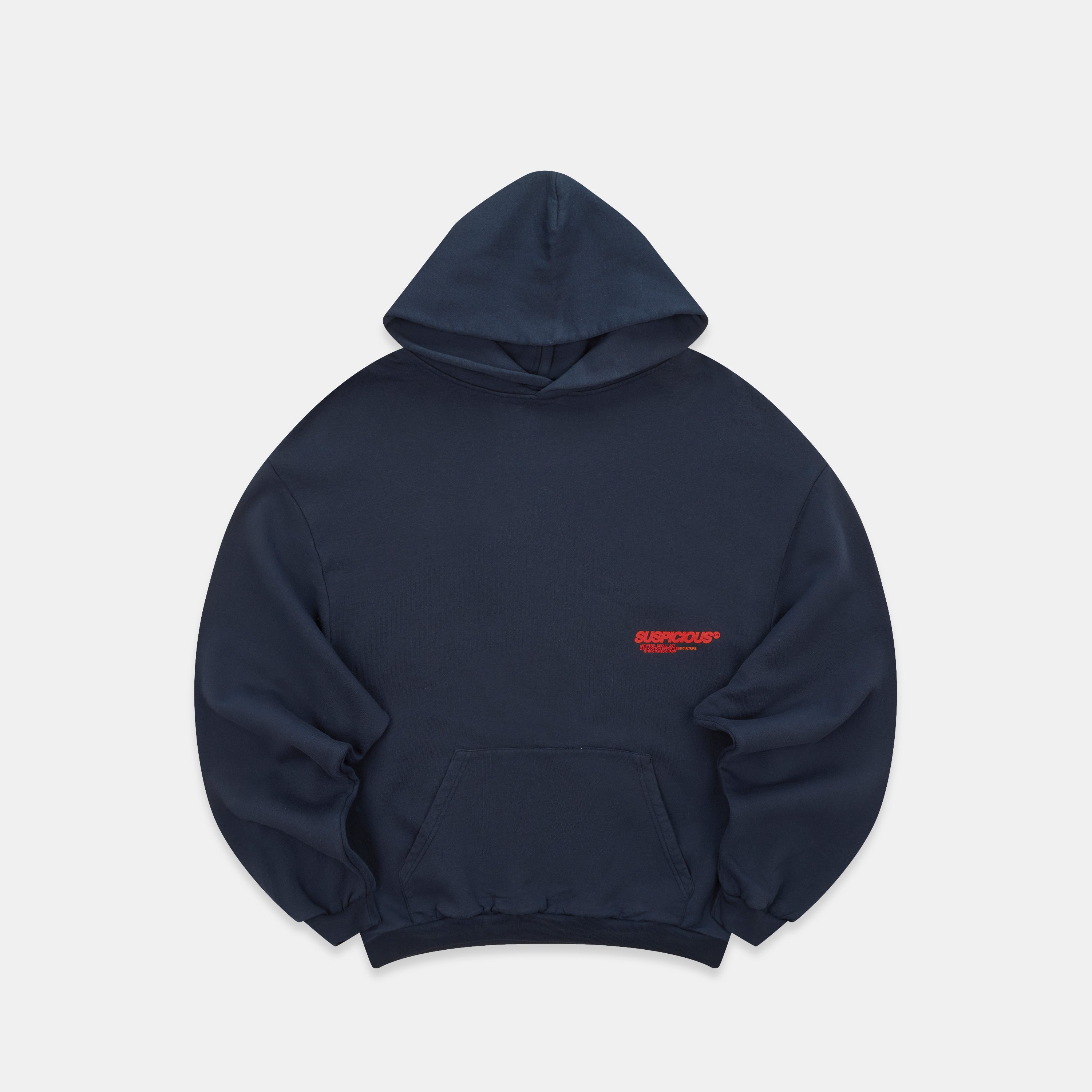 Structured Chaos Hoodie - Nightfall – Suspicious Antwerp
