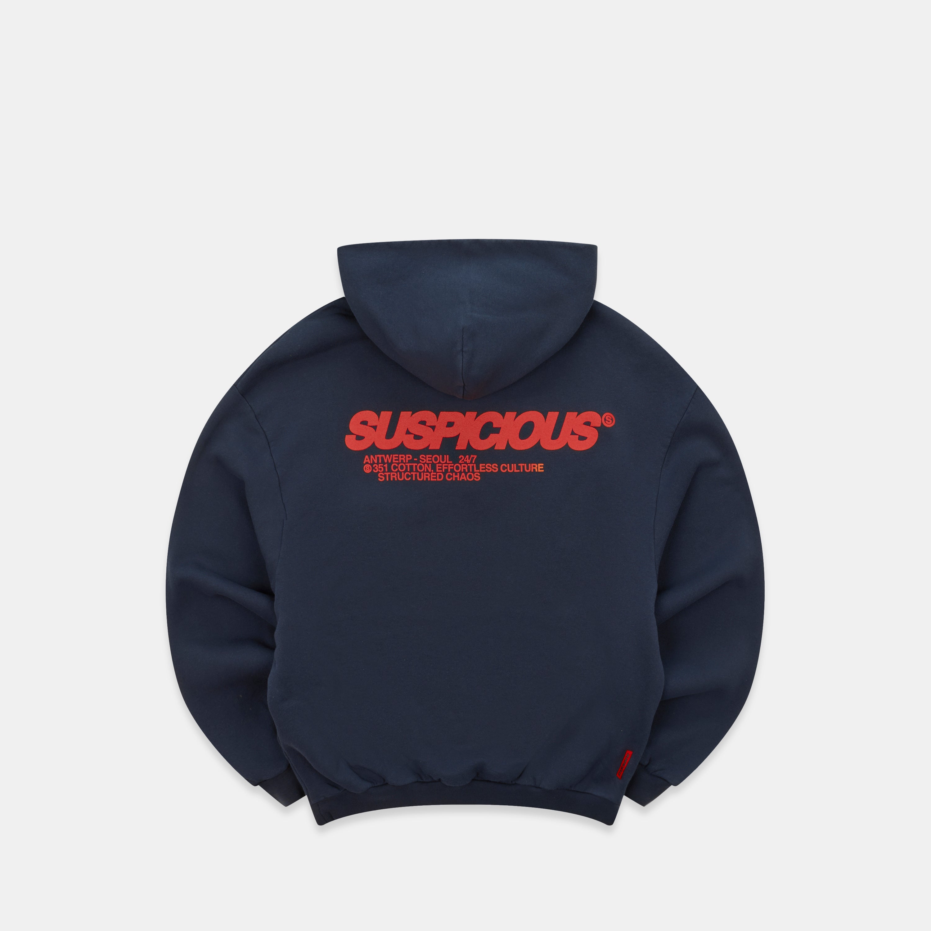 Structured Chaos Hoodie - Nightfall – Suspicious Antwerp