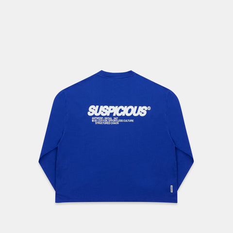 +351 Cotton / Structured Chaos Longsleeve - Big Blue