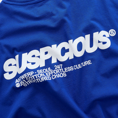 +351 Cotton / Structured Chaos Longsleeve - Big Blue