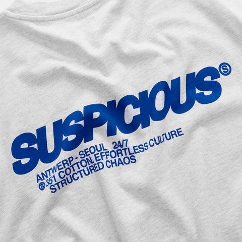 +351 Cotton / Structured Chaos Tee - Ash