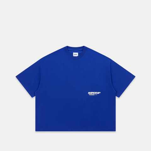 +351 Cotton / Structured Chaos Tee - Big Blue
