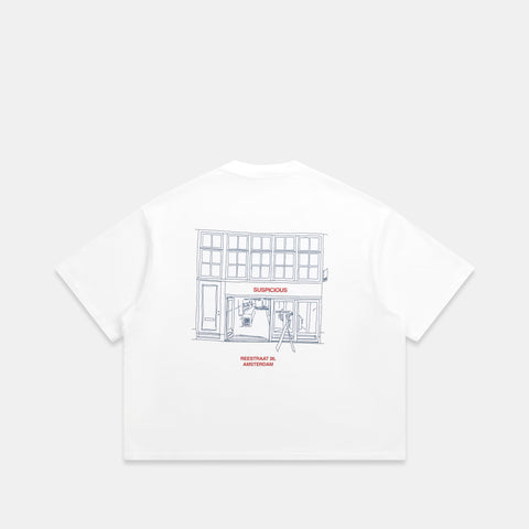 AMS Exclusive / The AMS Store Tee  - White