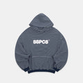 Polkaline / The SSPCS Striped Hoodie - Nightfall