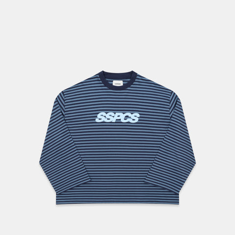 PL / The Slanted SSPCS Striped Longsleeve - Nightfall Tone