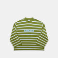 Bestsellers Variants / The Slanted Striped Longsleeve - Moss Green