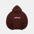 Camo / Track Hoodie - Burnt Mahogany