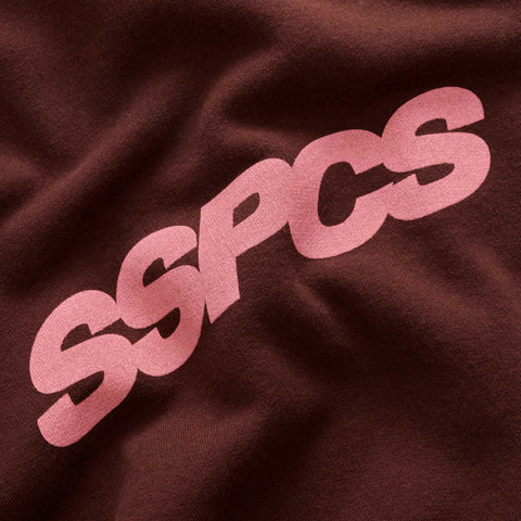 Camo / Track Hoodie - Burnt Mahogany