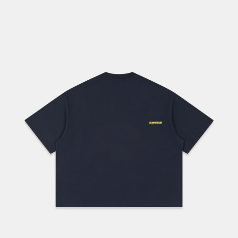 Bestsellers Variants / Track Tee - Nightfall & Yellow