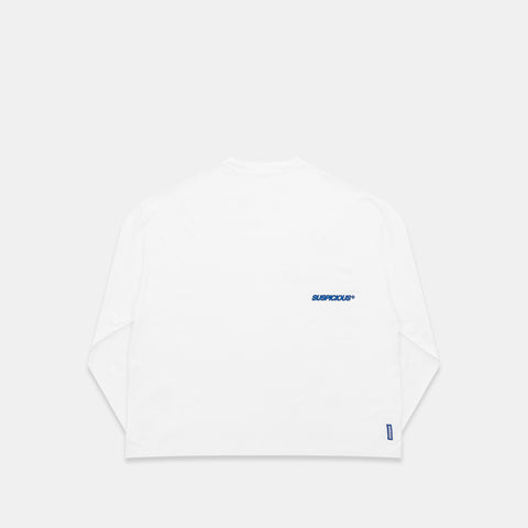 +351 Cotton / Up My Sleeve Longsleeve - White