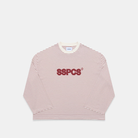 PL / The SSPCS Striped Longsleeve - Red & White