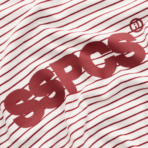 PL / The SSPCS Striped Longsleeve - Red & White