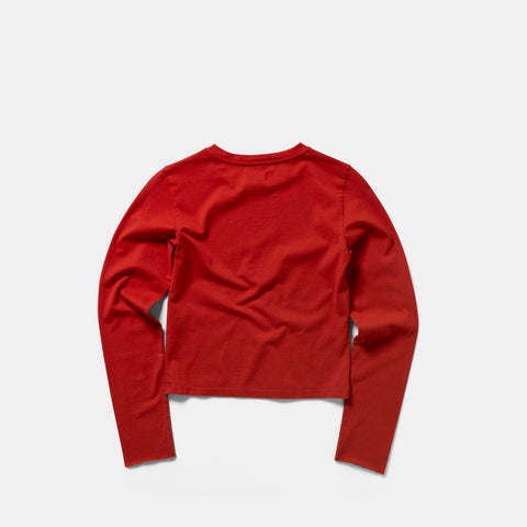 Winter 2 / Brush W Tight Longsleeve - Ruby Red