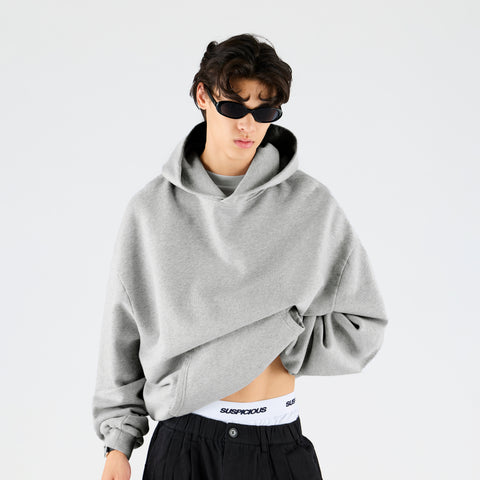 Winter 2 / Brushed Hoodie - Heather Grey