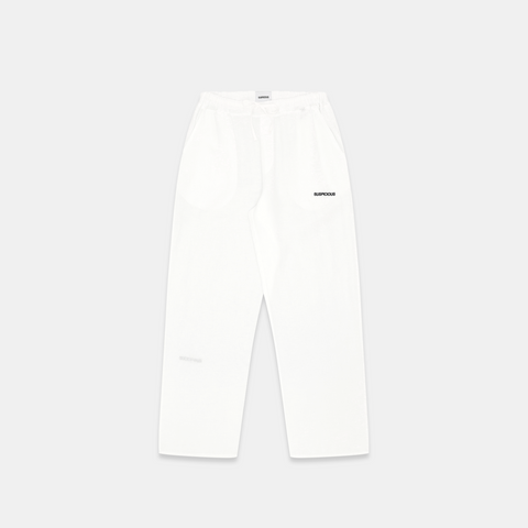 PL / Essentials Linen Pants - White