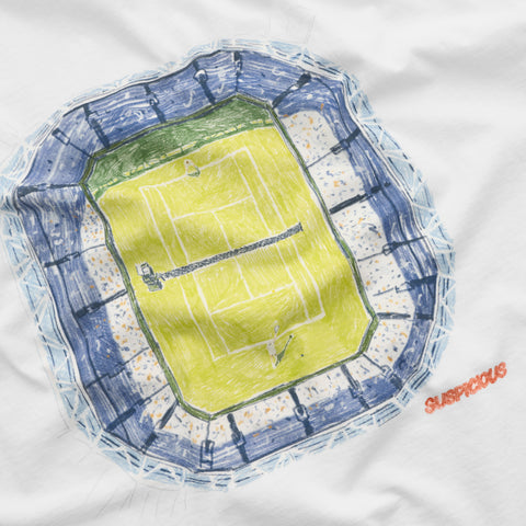GTD / Centre Court Tee - White