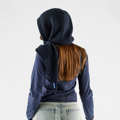 Women Drop / Clave Hooded Scarf - Nightfall