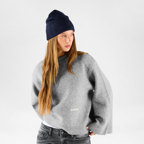 Women Drop / Clave W Sleeve Knit - Heather