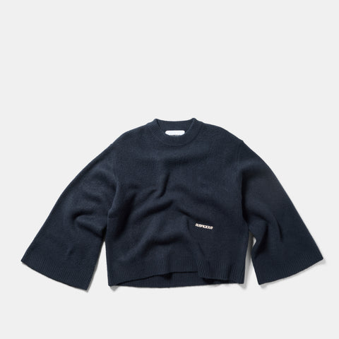 Women Drop / Clave W Sleeve Knit - Nightfall