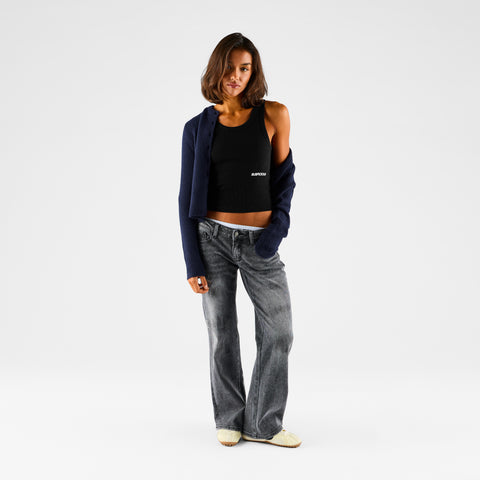 Women Drop / Clave W Tank Top - Black