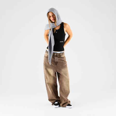 Women Drop / Clave W Tank Top - Black