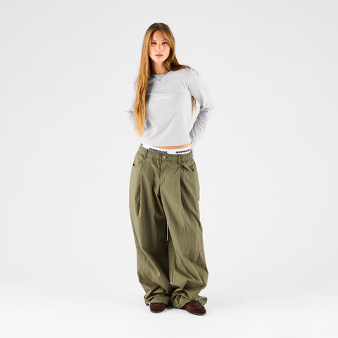 Women Drop / Clave W Tight Longsleeve - Ash