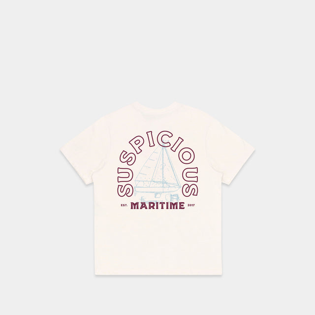(Project Maritime) The Maritime Odyssey Tee - Natural