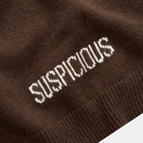 Winter2 / Core High Neck Knit - Espresso