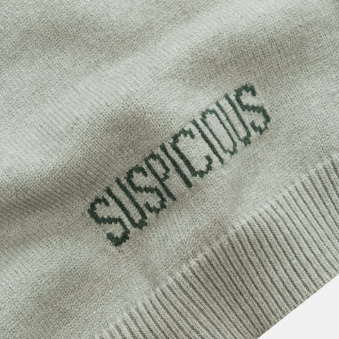 Winter2 / Core High Neck Knit - Frosted Green