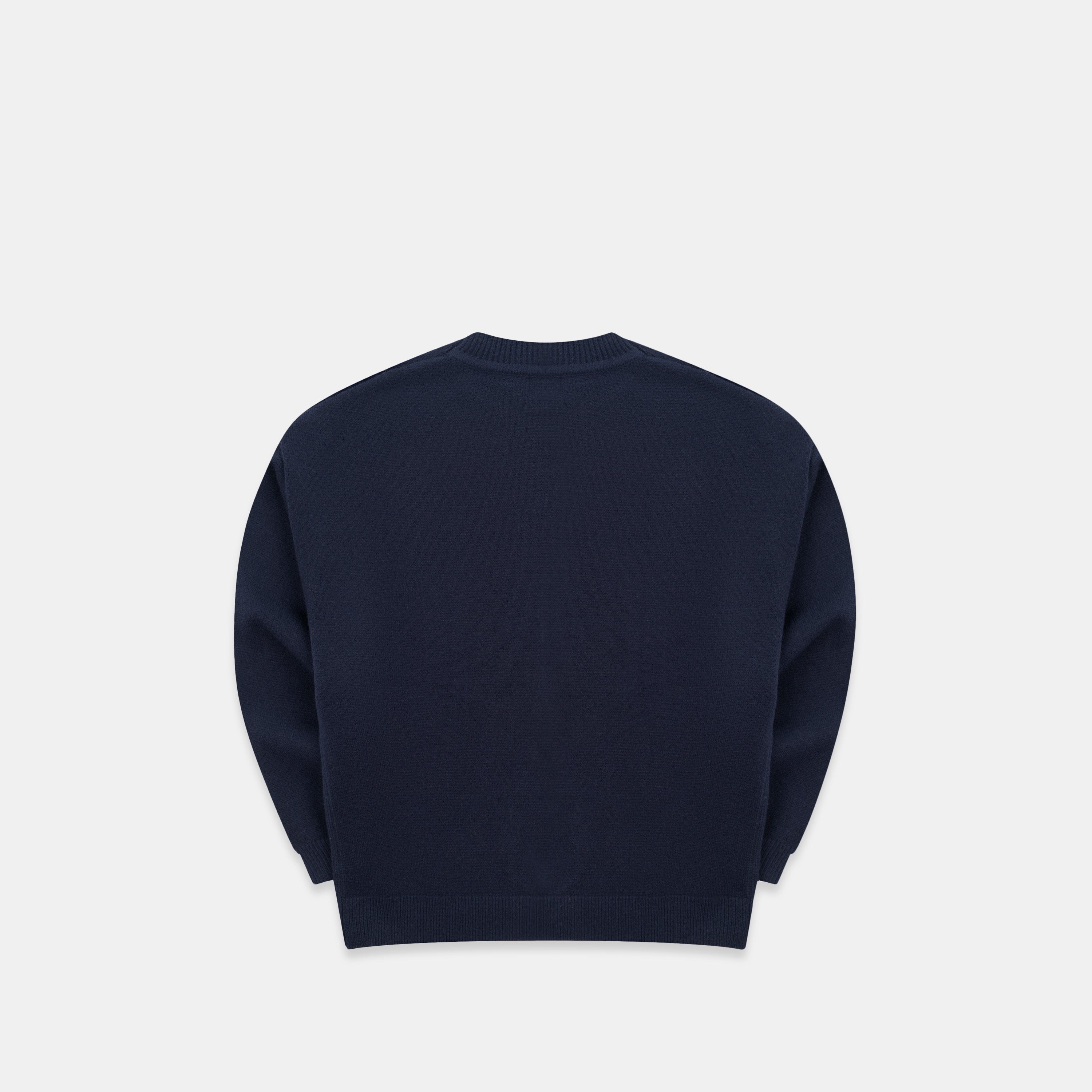 Core High Neck Knit - Navy – Suspicious Antwerp