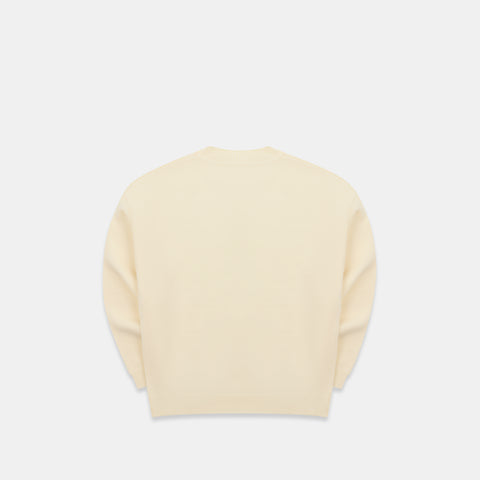 Winter2 / Core High Neck Knit - Off-White