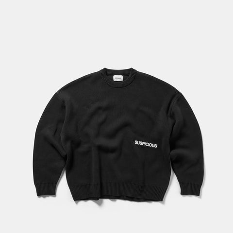 End Of Summer / Core Knitted Crew - Black