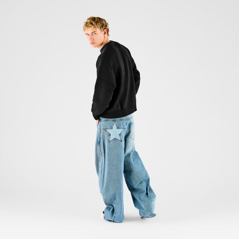 End Of Summer / Core Knitted Crew - Black