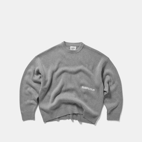 End Of Summer / Core Knitted Crew - Grey
