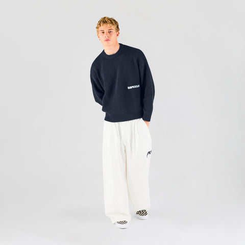 End Of Summer / Core Knitted Crew - Nightfall