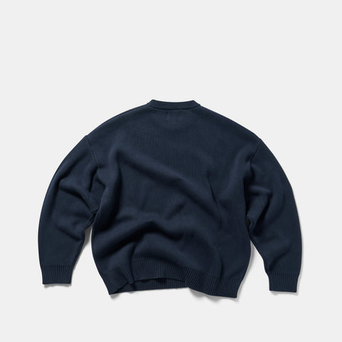 End Of Summer / Core Knitted Crew - Nightfall