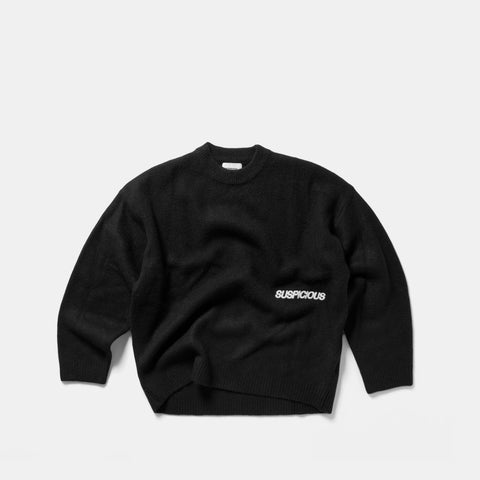 Fall 1 / Core Knitted Sweat - Black