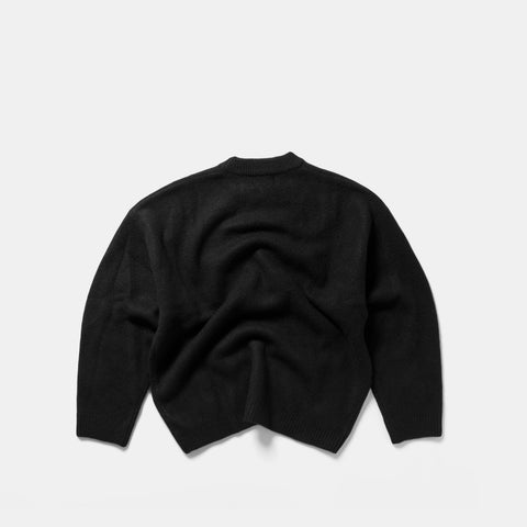 Fall 1 / Core Knitted Sweat - Black
