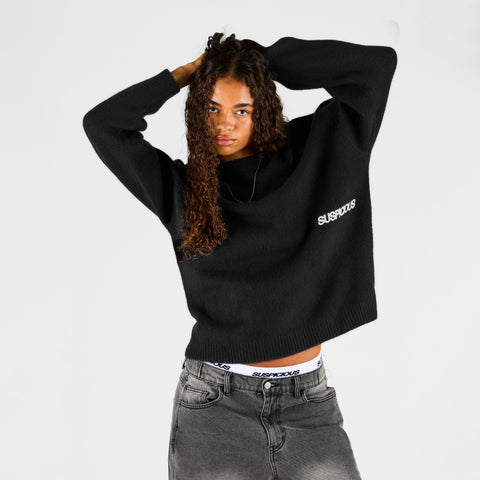 Fall 1 / Core Knitted Sweat - Black