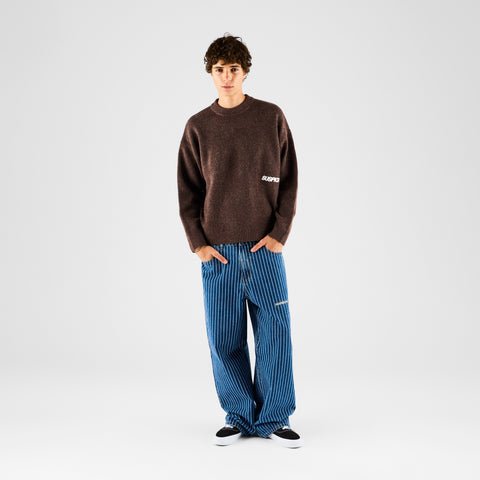 Fall 1 / Core Knitted Sweat - Espresso