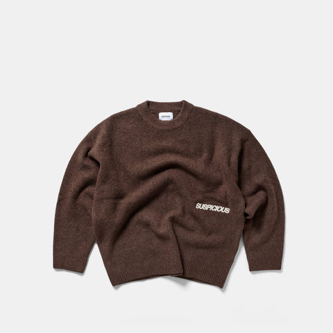 Fall 1 / Core Knitted Sweat - Espresso