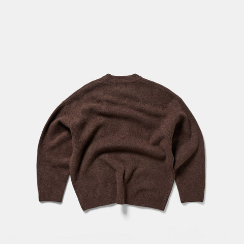 Fall 1 / Core Knitted Sweat - Espresso